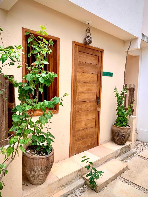  Lá Em Casa Flat Jeri - Suíte Meu Cantinho