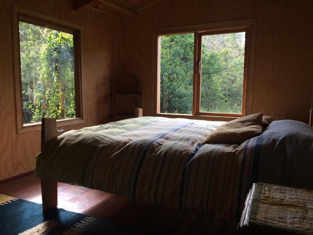 Postel nebo postele na pokoji v ubytování Habitación en Rio Puelo