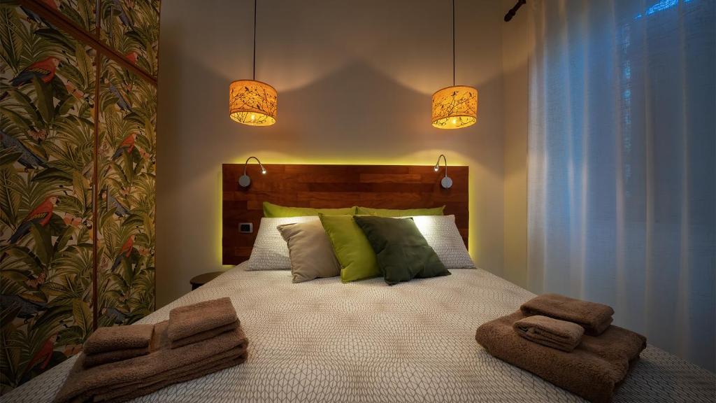 Säng eller sängar i ett rum på Relais Casa Moresca