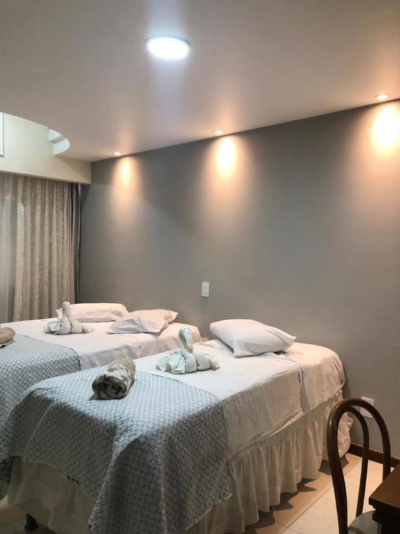  Apartamento 2 quartos de frente para o mar