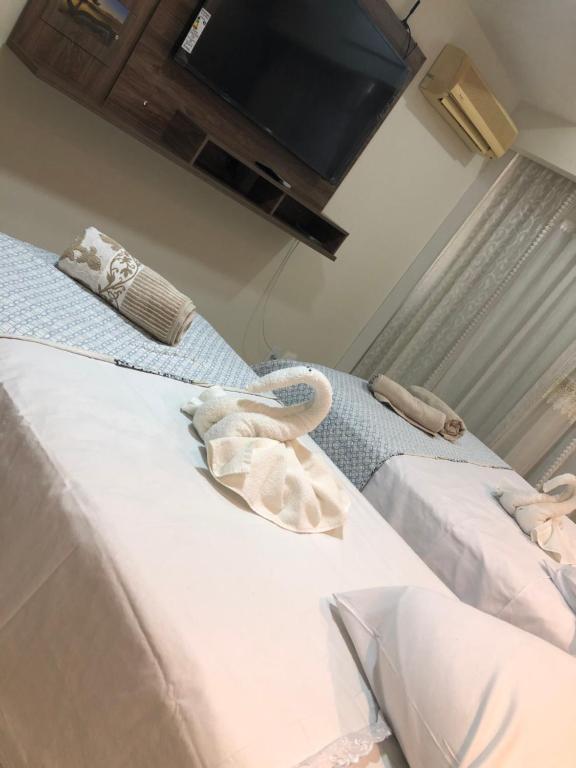  Apartamento 2 quartos de frente para o mar