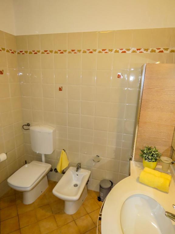 Koupelna v ubytování Apartment Palmic Lovran