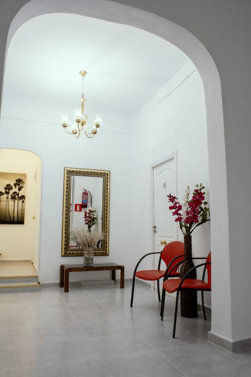 Zona de estar de Casa Lemus