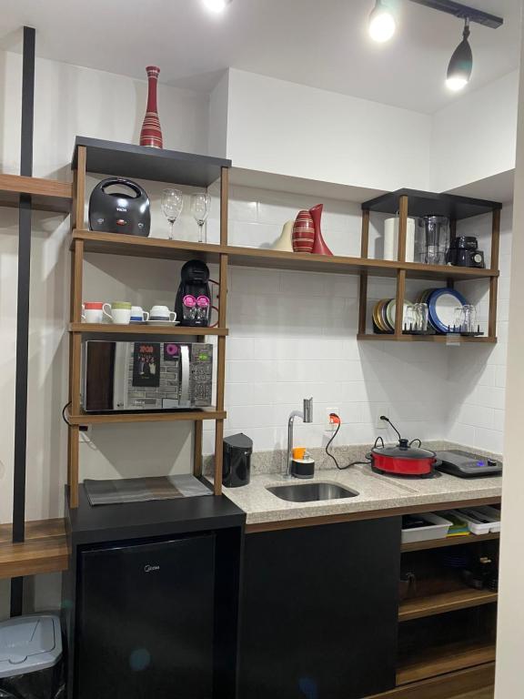 Studio estilo Indust. - Próx.Metrô - Perto de tudo