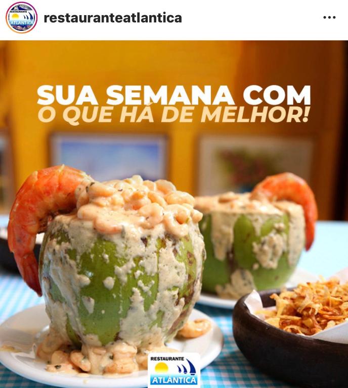  Apartamento de 2 quartos de frente para o mar