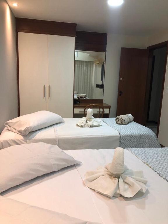  Apartamento de 2 quartos de frente para o mar