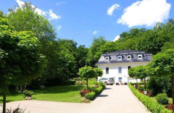 Κήπος έξω από το Weisses-Haus-am-Kurpark-Fewo-Waldblick
