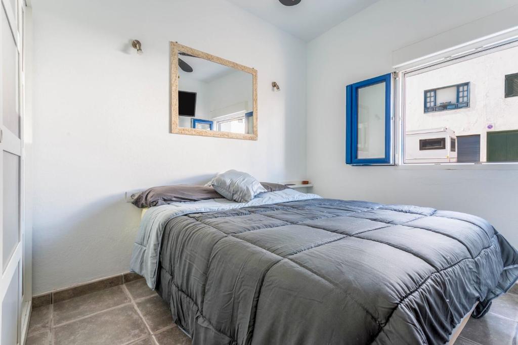 Postel nebo postele na pokoji v ubytování Casa Caleta de Caballo