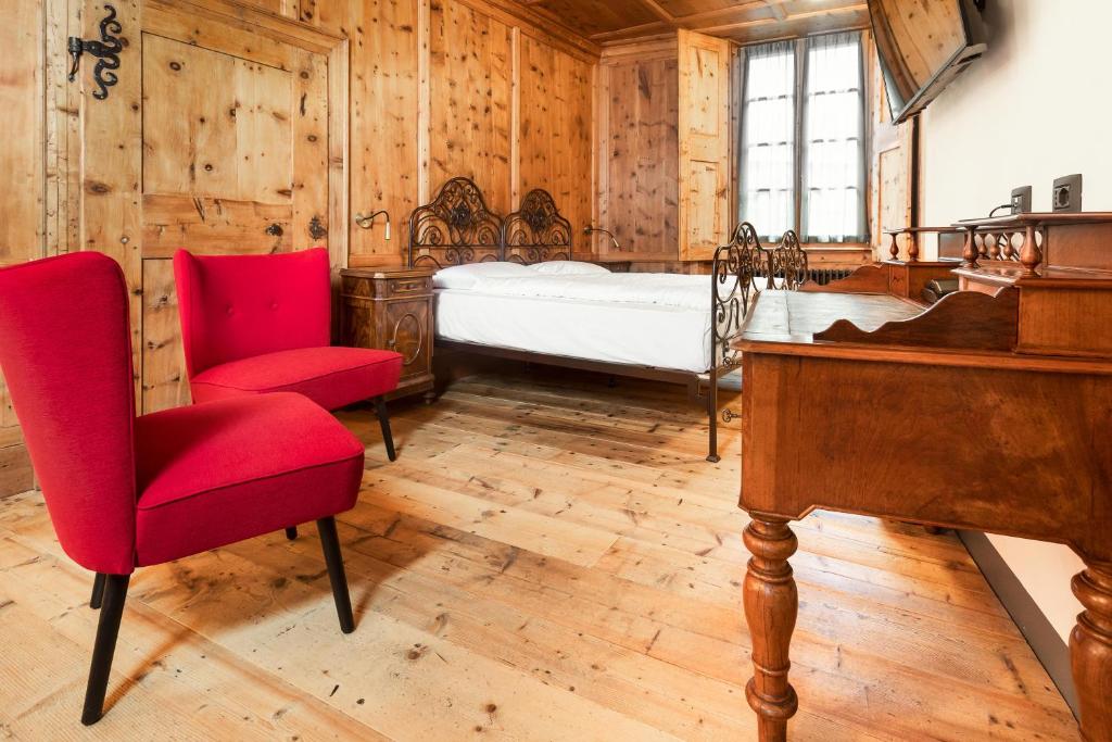 Posezení v ubytování Curt di Clement Eco Mobility Hotel