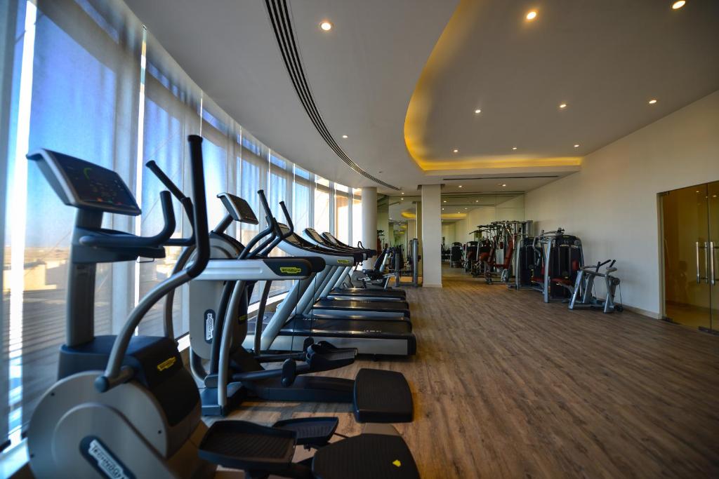 Fitness centrum a/nebo fitness zařízení v ubytování Simaisma A Murwab Resort