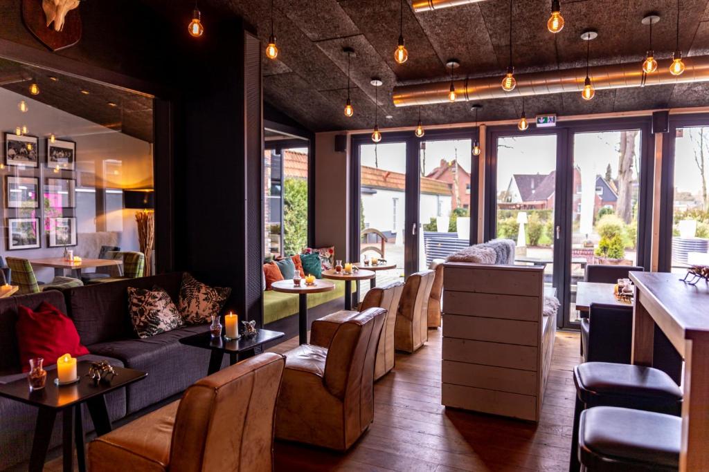 Posezení v ubytování Krögers Hotel