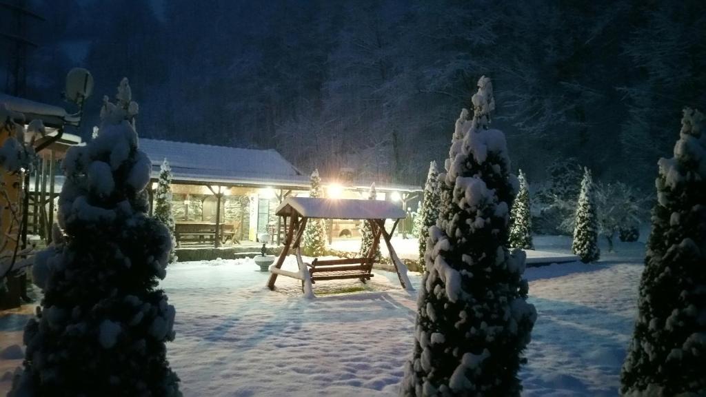 Casa Alex v zimě