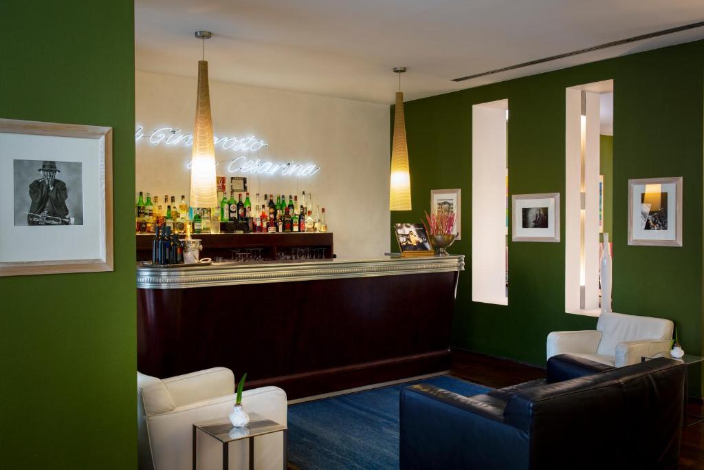 Posezení v ubytování Hotel Colombia