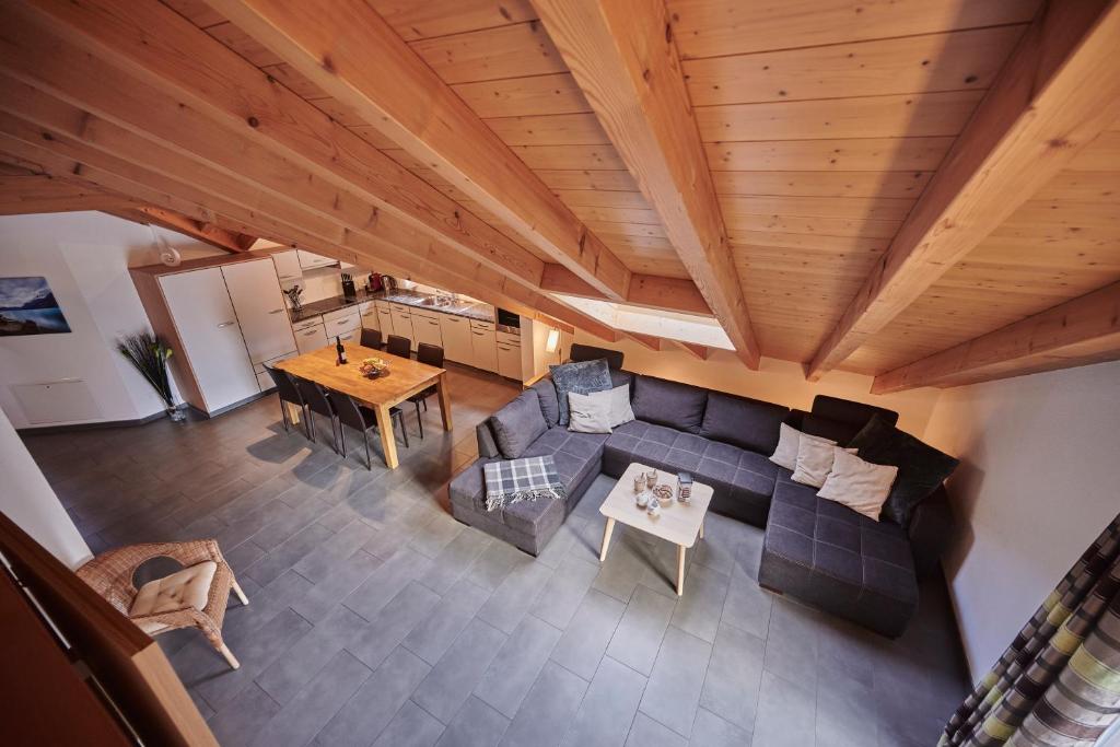 Kuchyň nebo kuchyňský kout v ubytování Apartment Staubbach, Best views, Spacious, Family friendly