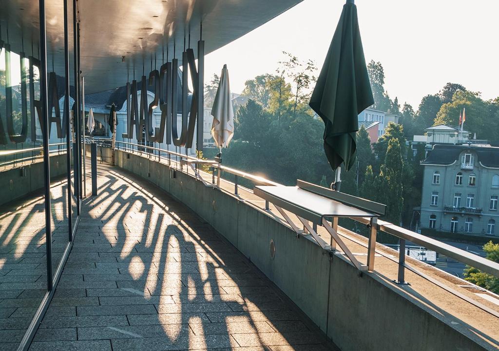 Balkón nebo terasa v ubytování Swissôtel Kursaal Bern