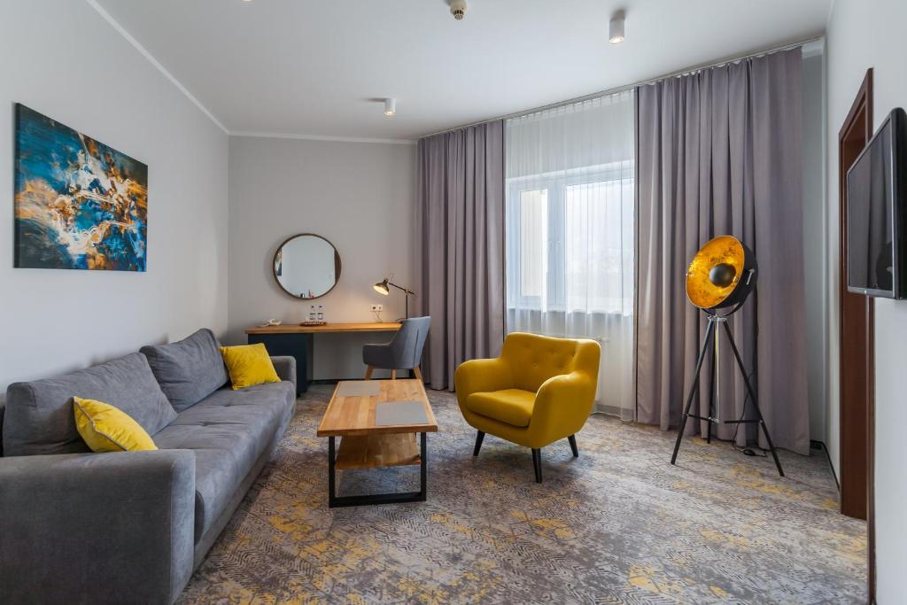 Posezení v ubytování Hotel Mikulski