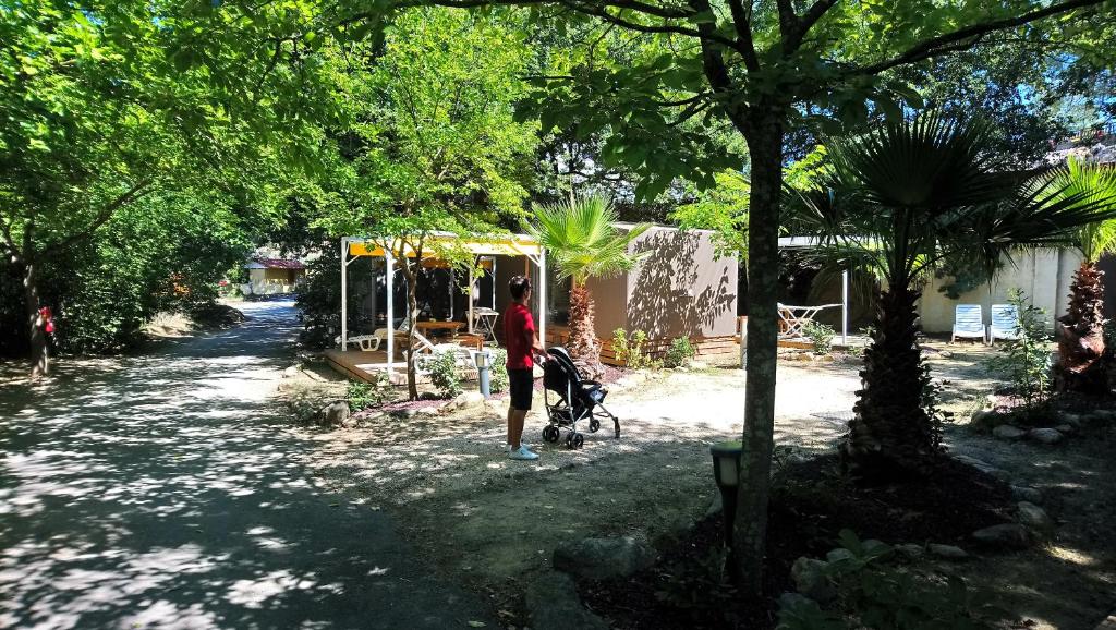 Děti v ubytování Camping des Alberes