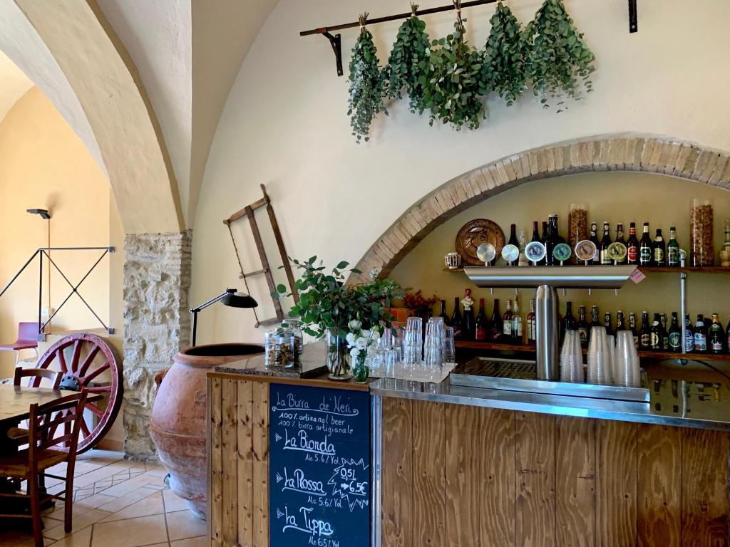 Lounge nebo bar v ubytování Podere I Massoni