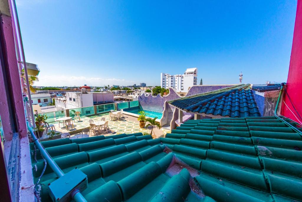 Bazén v ubytování Hotel Ziami nebo v jeho okolí