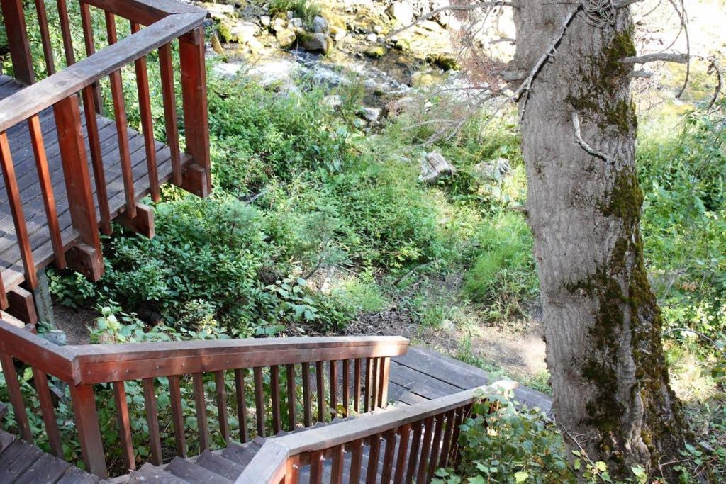 Zahrada ubytování Hideaway Above The Stream Sundance, Utah