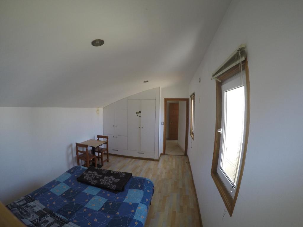 Postel nebo postele na pokoji v ubytování Lemuria Hostel