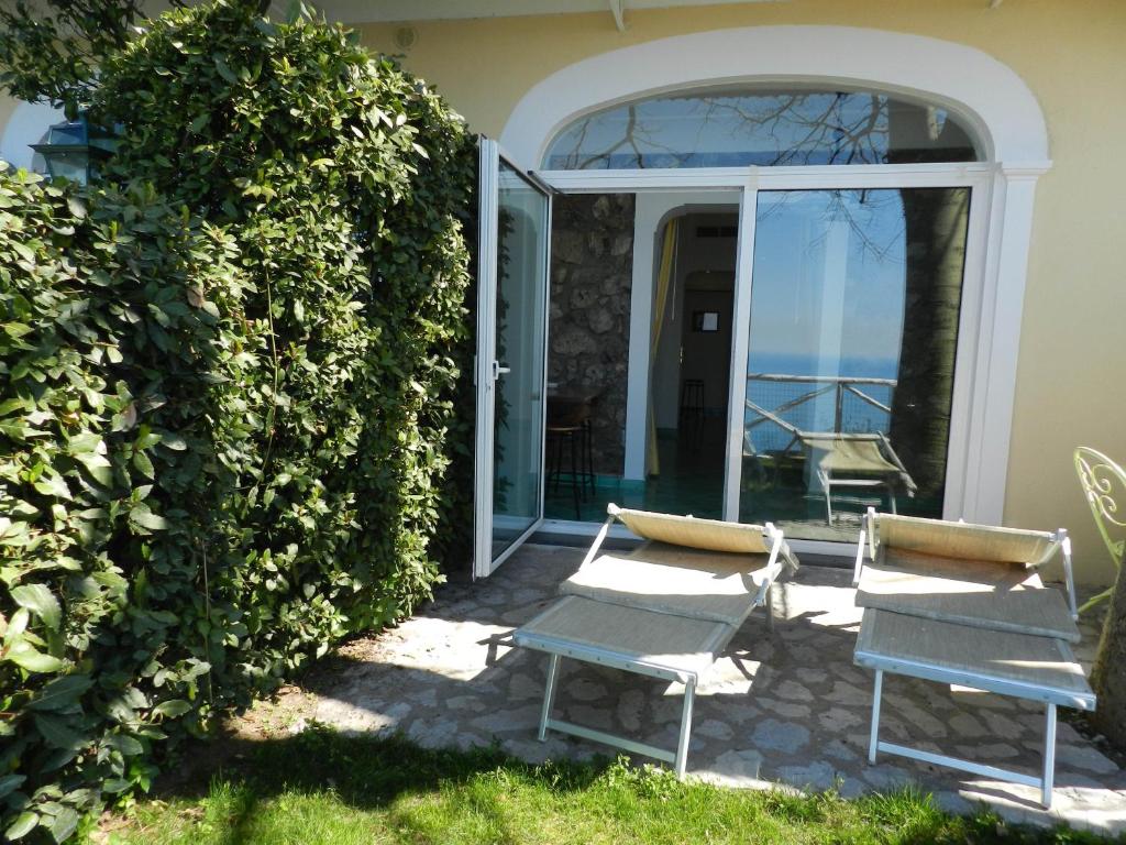 Zahrada ubytování Bacio del Sole B&B Positano