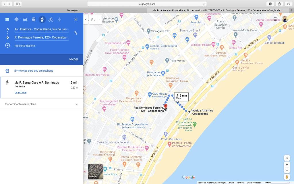  Conforto Quadra da Praia em Copacabana