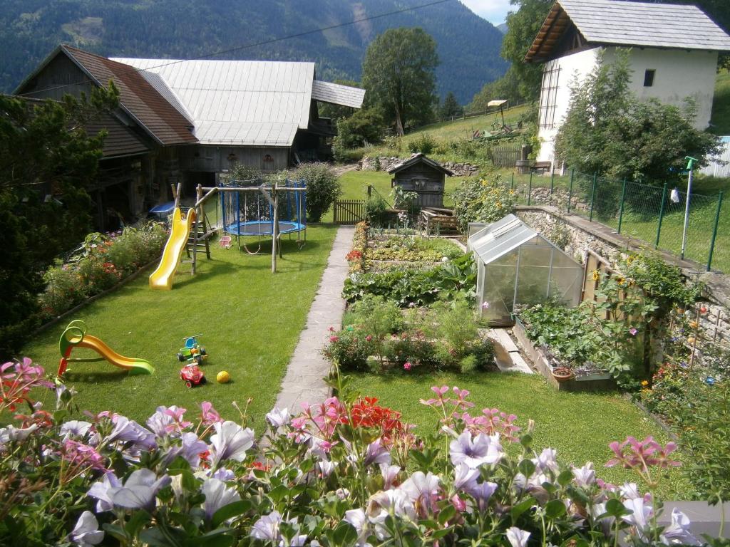 Zahrada ubytování Ranacherhof