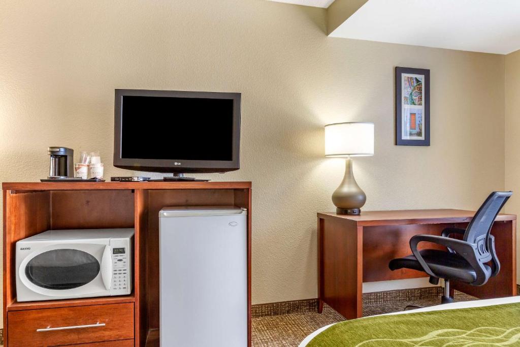 TV a/nebo společenská místnost v ubytování Comfort Inn & Suites Phoenix North - Deer Valley