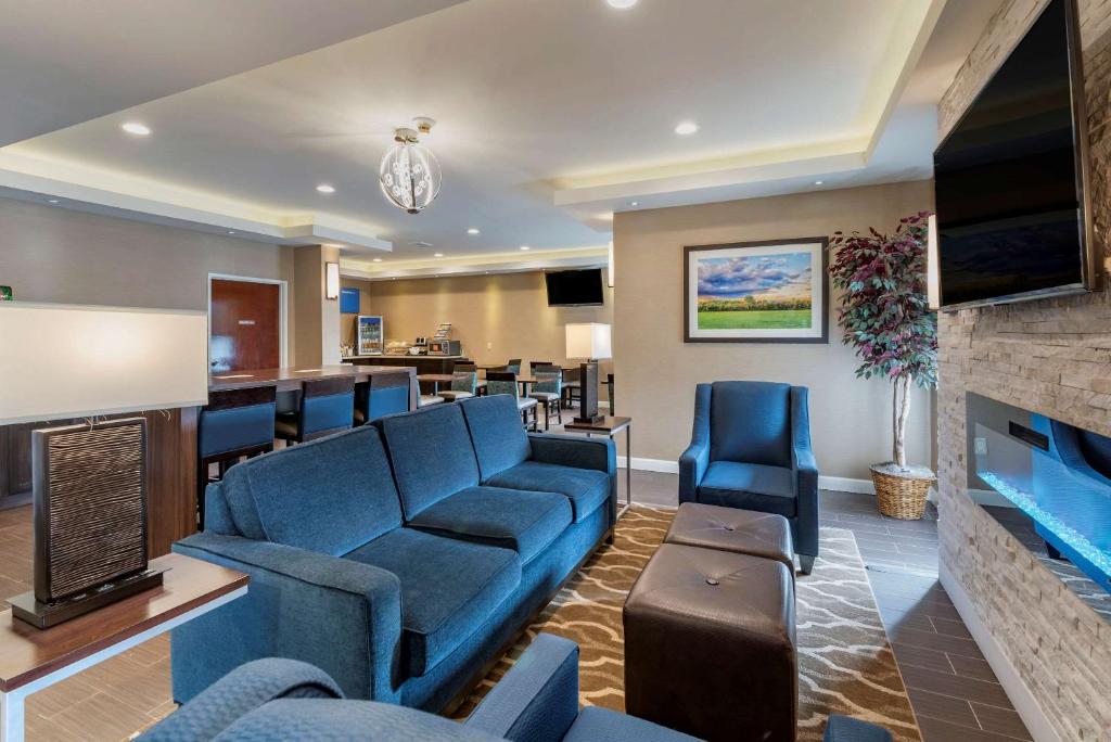 Posezení v ubytování Comfort Inn
