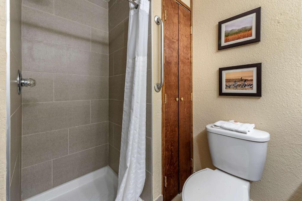 Koupelna v ubytování Comfort Inn