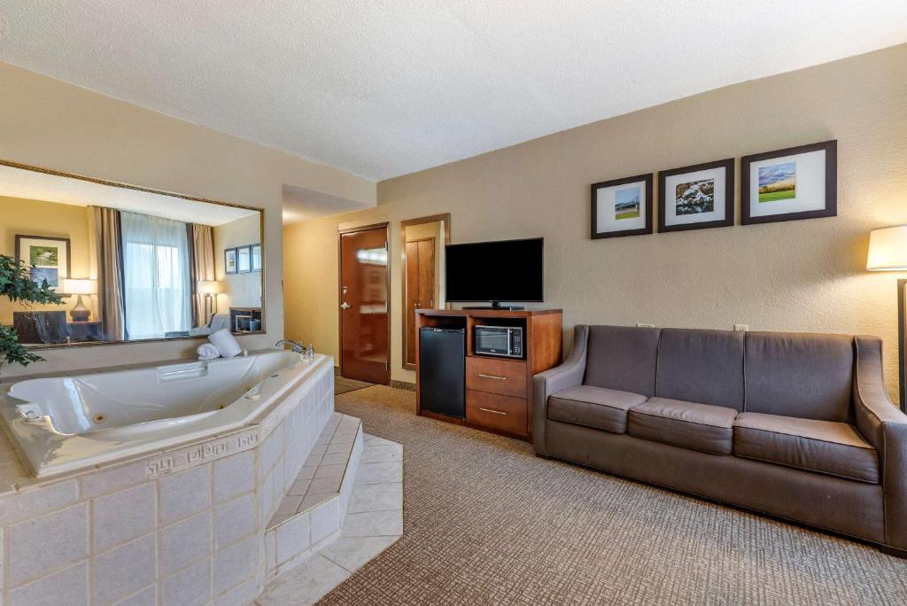 Posezení v ubytování Comfort Inn