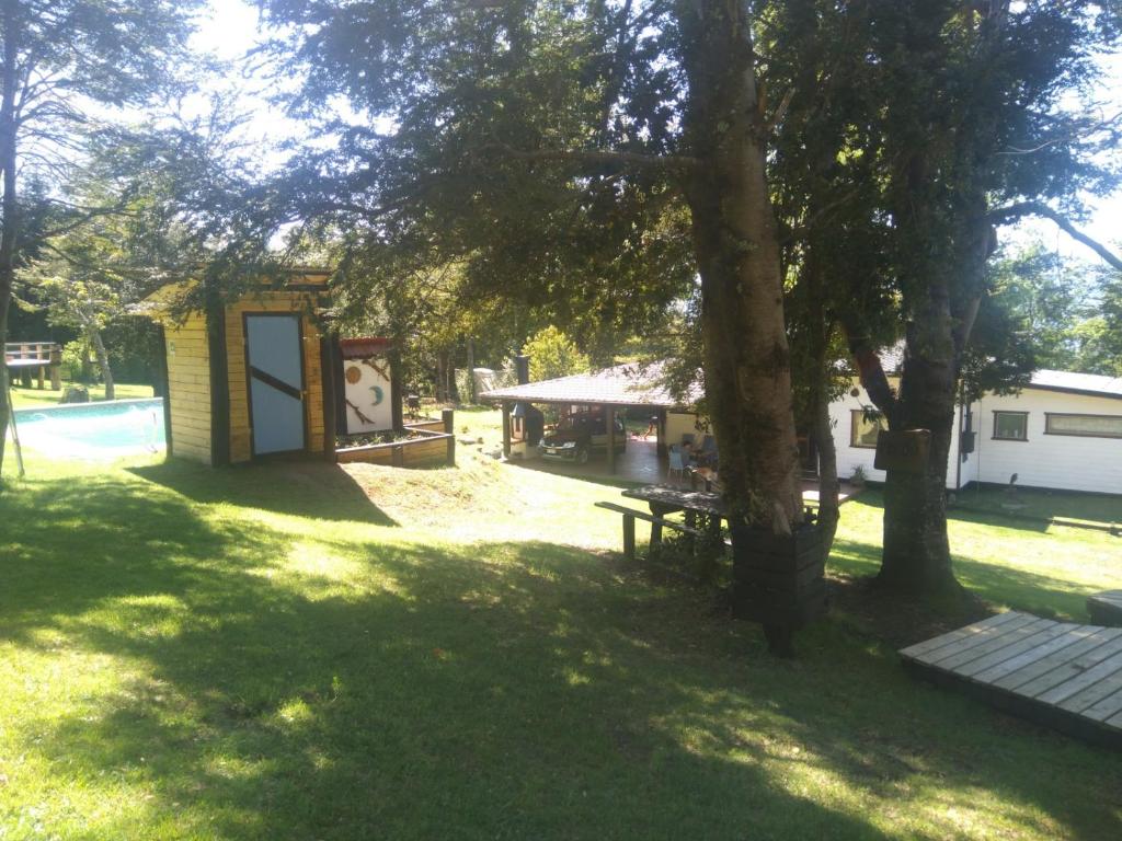Giardino di Cabañas Wualmapu " acceso sólo vehiculos tipo camioneta, jeep o SUV"