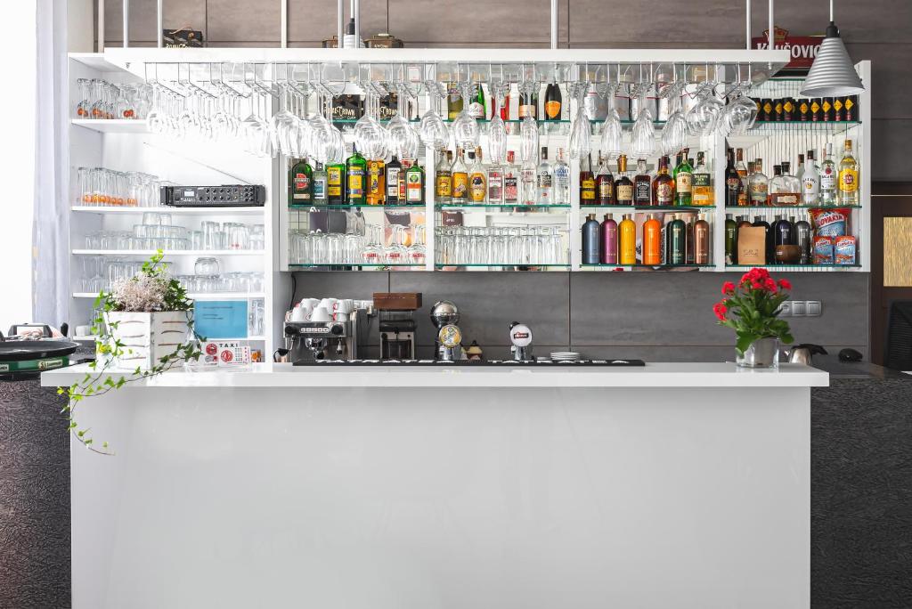 Nápoje v ubytování Garni Hotel 31