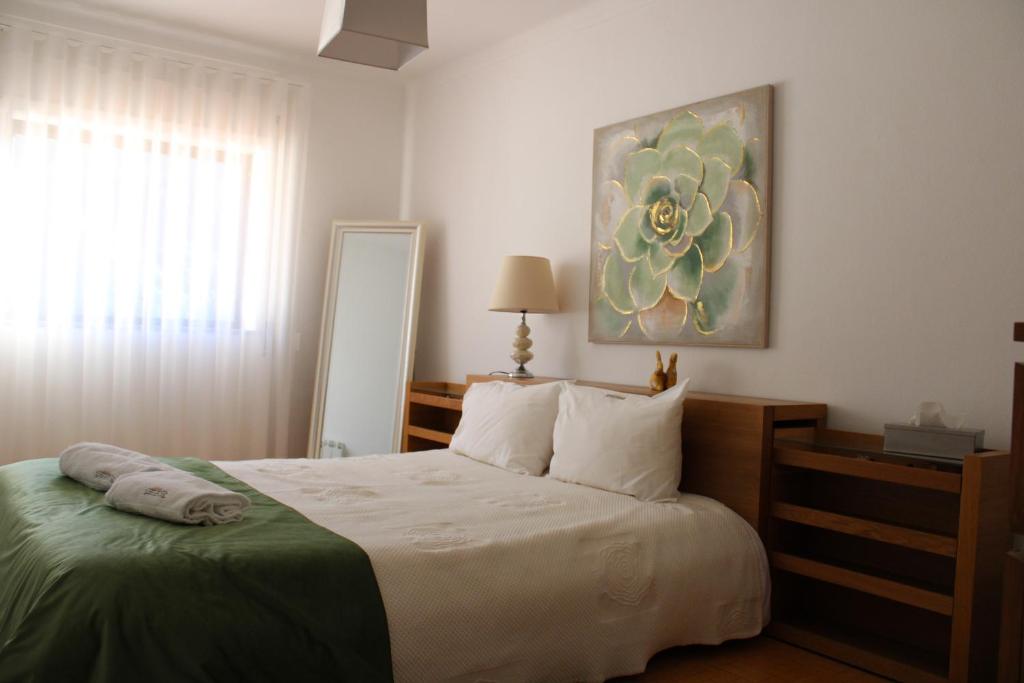 Postel nebo postele na pokoji v ubytování Casa Sandra - Apartamento Carlota
