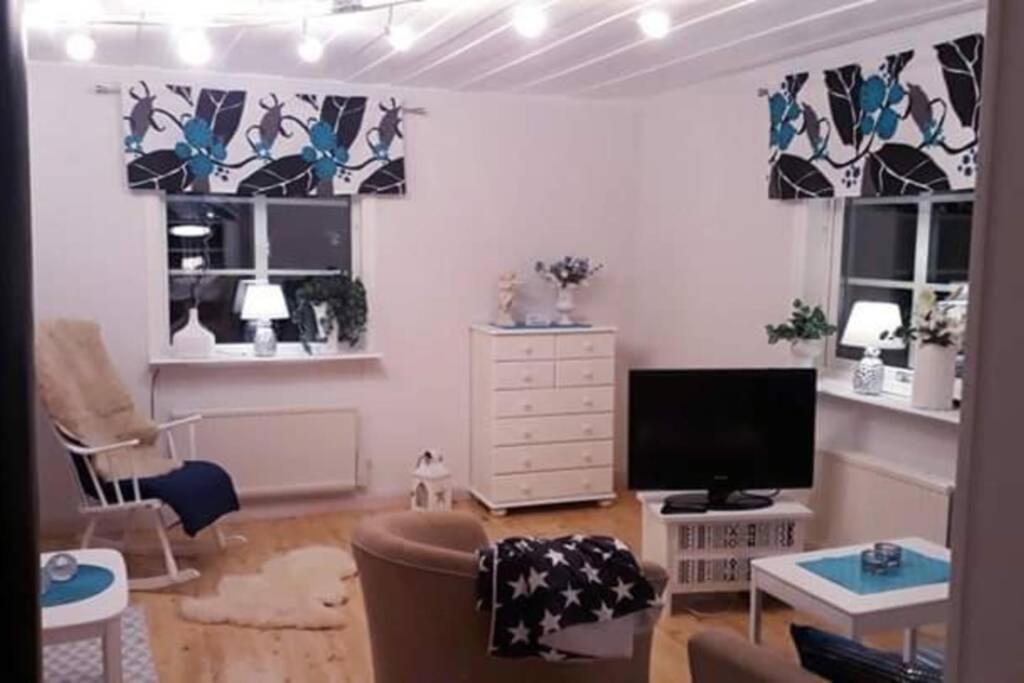TV a/nebo společenská místnost v ubytování Guesthouse