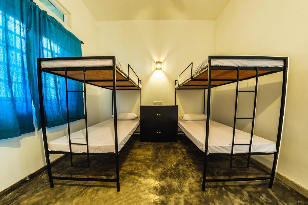 Postel nebo postele na pokoji v ubytování Colombo Beach Hostel