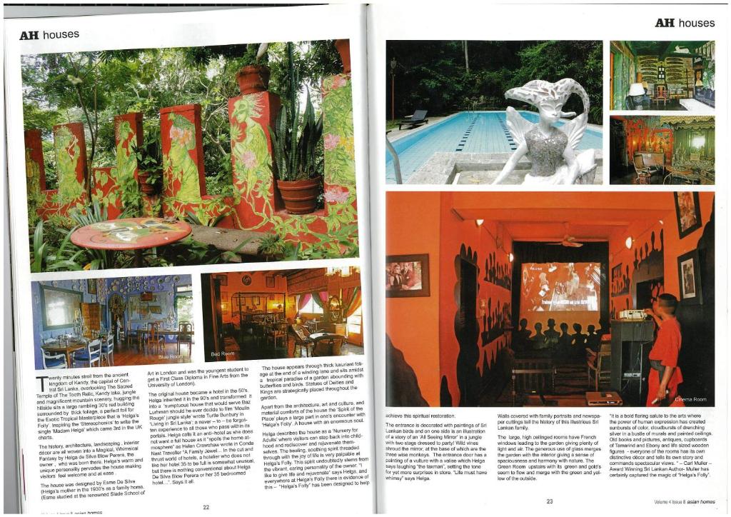 Fotografie z fotogalerie ubytování HELGASFOLLY Anti Hotel Residence v destinaci Kandy