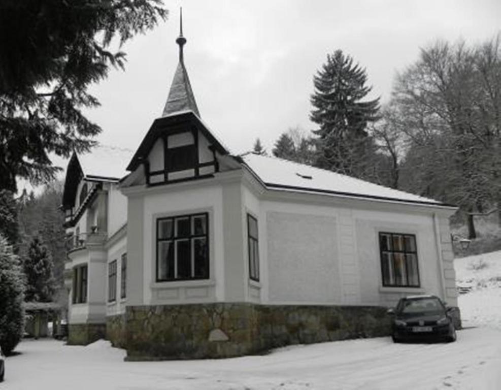 Villa Eisenwerk v zime