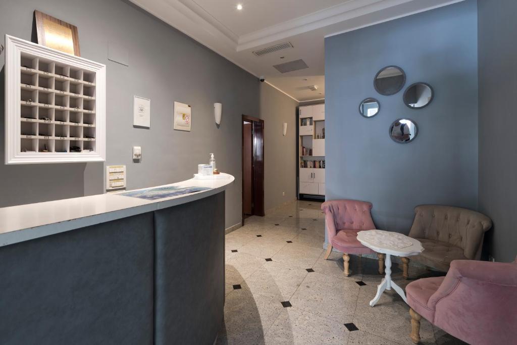 Posezení v ubytování Hotel Perla