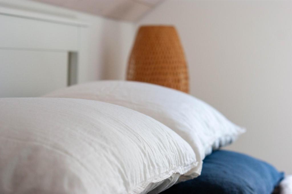 Postel nebo postele na pokoji v ubytování Budget rooms Pilatus - Alpnachstad