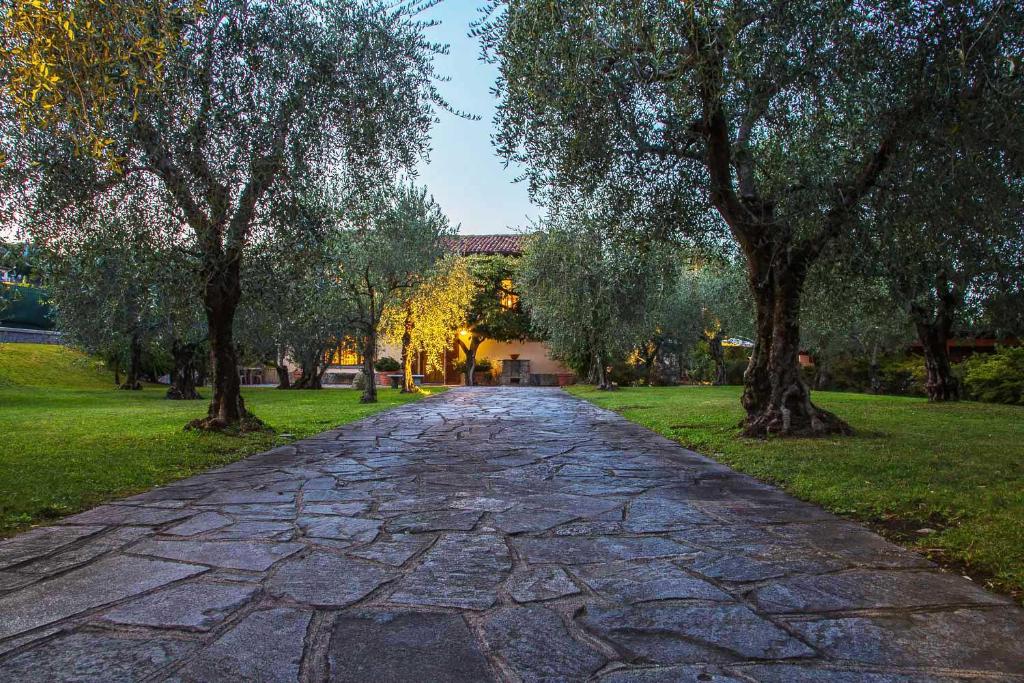 Ogród w obiekcie Villa Olivee