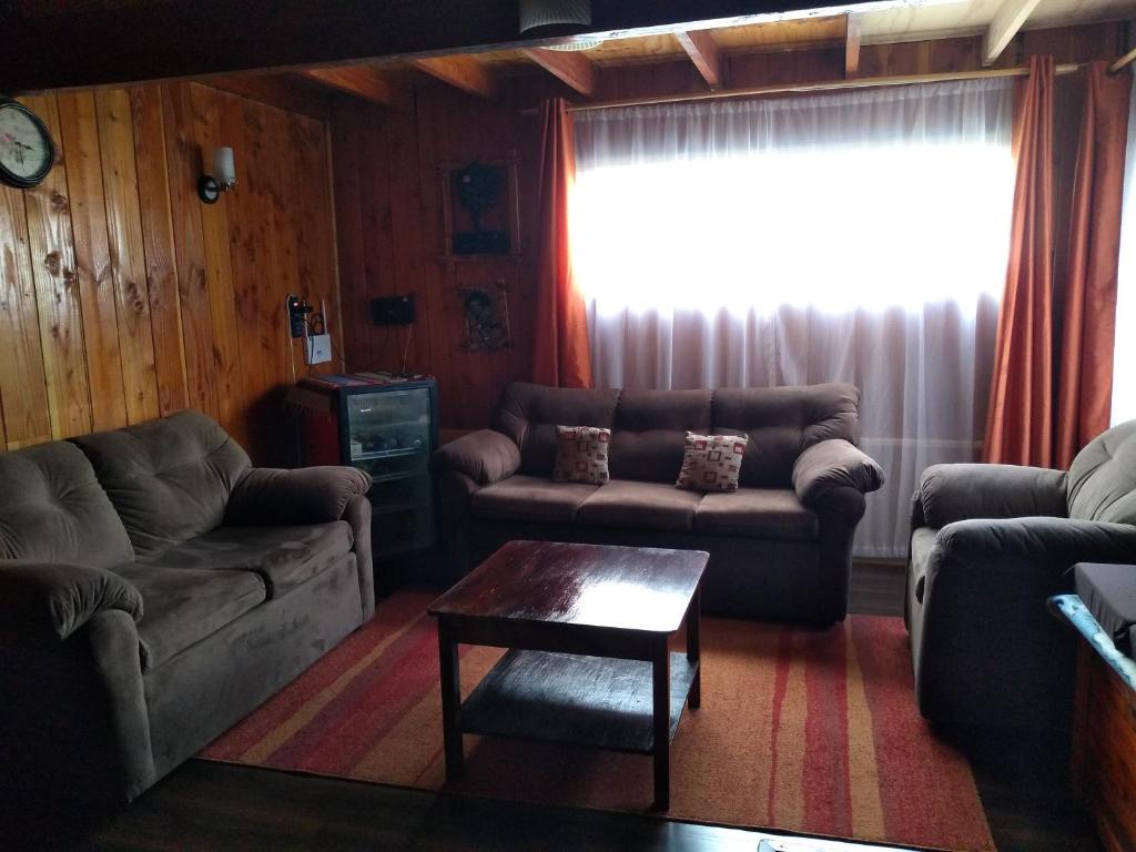 Predel za sedenje v nastanitvi Hospedaje Martita Patagonia