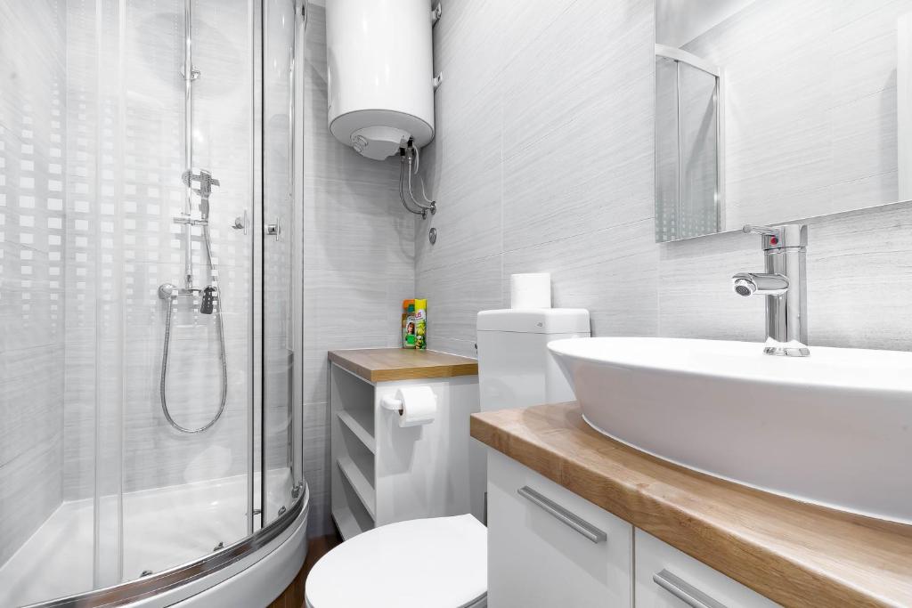 Kúpeľňa v ubytovaní Apartments Pomerio Rijeka East