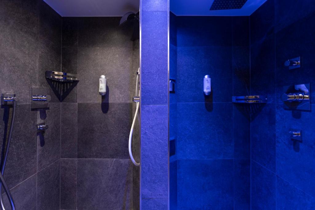 Koupelna v ubytování Hotel Tanzer