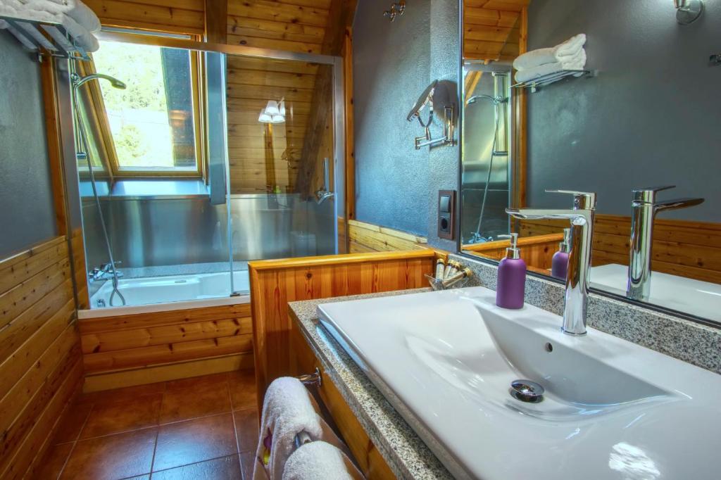 Koupelna v ubytování Mauberme Mountain Boutique Hotel