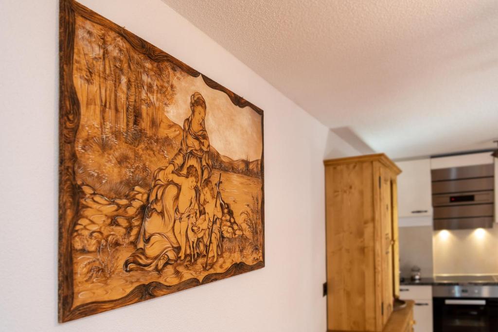 Kuchyň nebo kuchyňský kout v ubytování Touring Chez Georges