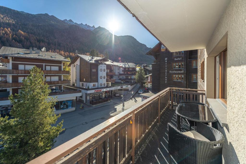 Nespecifikovaný výhled na hory nebo výhled na hory při pohledu z apartmánu