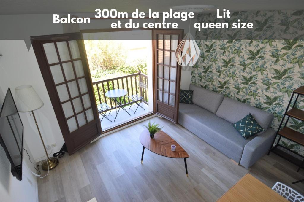 Appartement neuf - à 500m de la mer avec balcon