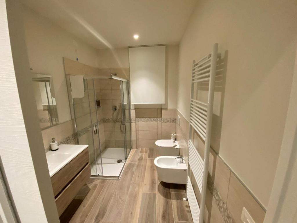 Een badkamer bij Appartamenti Villa Andrea